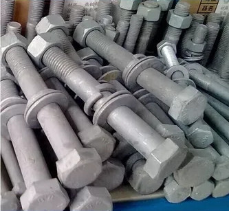 Hdg bolts and nuts