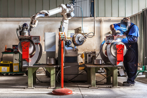 Worker in fastener manufacturing industry