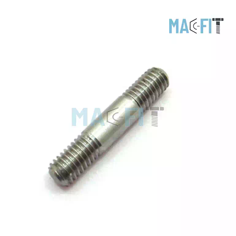 Aluminium Half Threaded Stud
