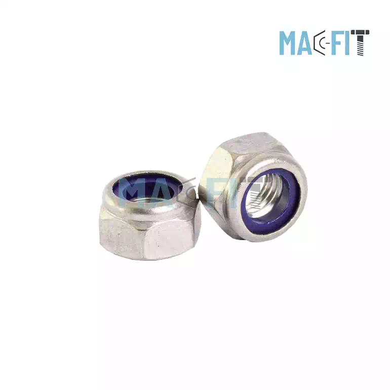 Aluminium Nyloc Nut