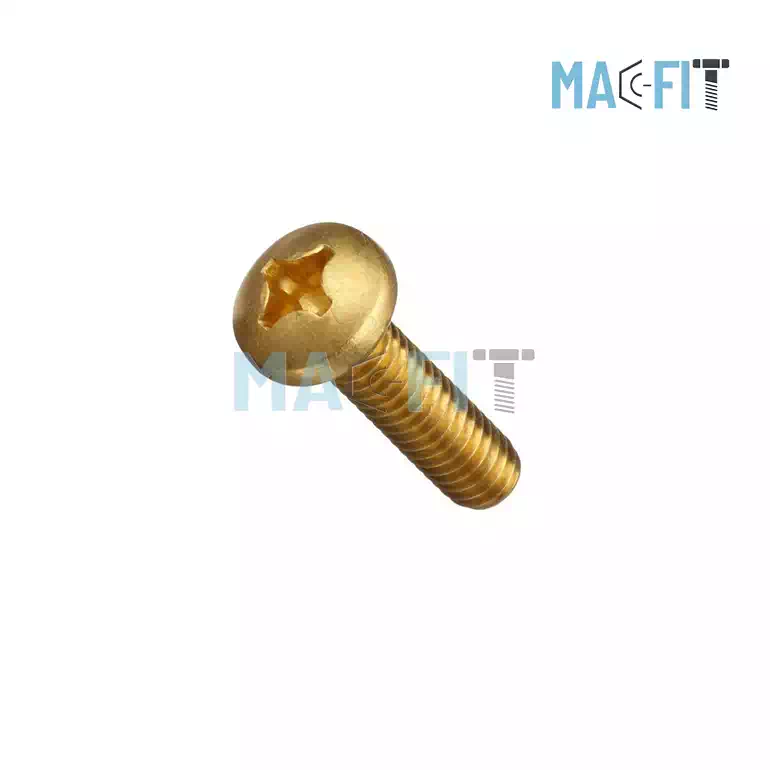 Brass Pan Head Screw