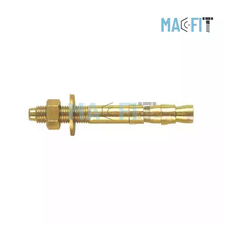 Brass Wedge Anchor Fastener