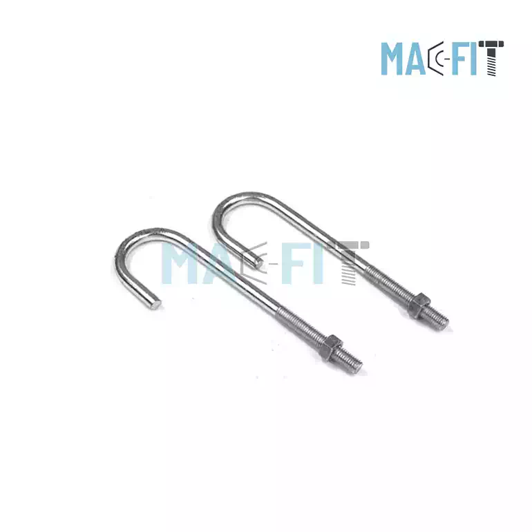 Mild Steel J Type Foundation Bolt