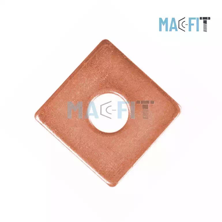 Phosphor Bronze Square Washer