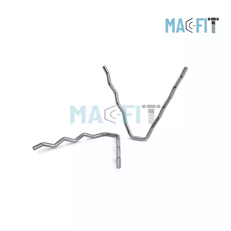V-Shaped-Corrugated-Flat-Base-Refractory-Anchors