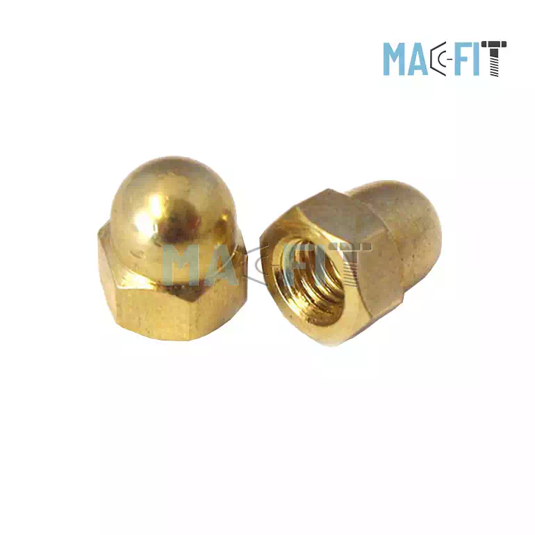 Brass Dome Nut