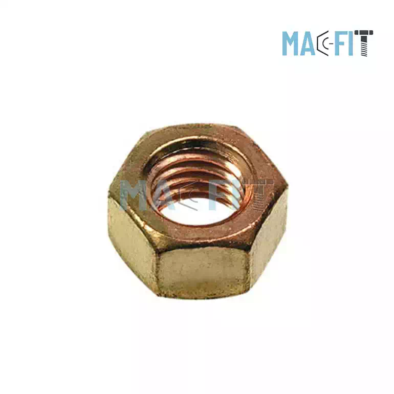 phosphor bronze hex nut