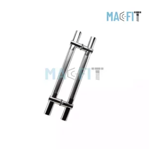 Mild Steel 6.4 Glass Door Handle
