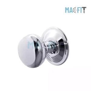 Mild Steel 6.4 Glass Knob