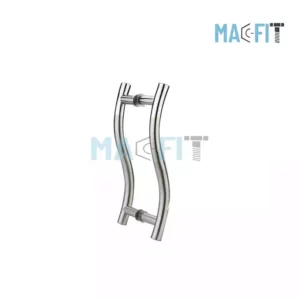 Mild Steel 6.6 Glass Door Handle