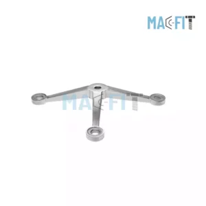 Three Way Glass Spider Fitting